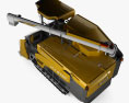 TYM HJ6135 Combine Harvester 2022 3d model top view