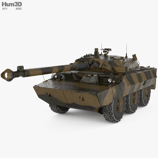 AMX-10 RC Modelo 3D