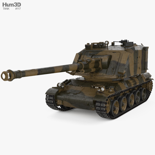 AMX-30 AuF1 3D model