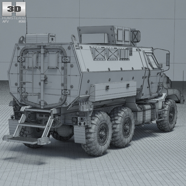 BAE Caiman 3D model - Military on Hum3D