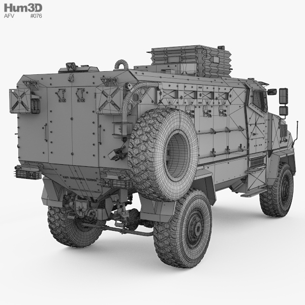 BMC Kirpi MRAP 3D model - Military on Hum3D