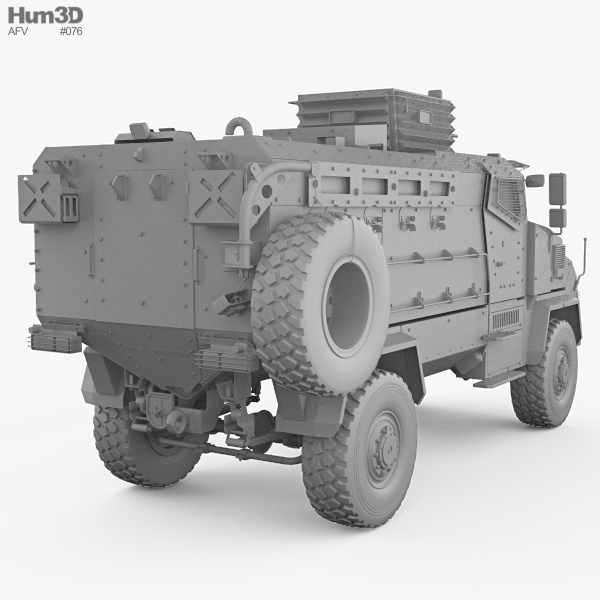 BMC Kirpi MRAP 3D model - Military on Hum3D