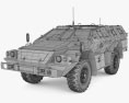 BPM-97 3d model wire render