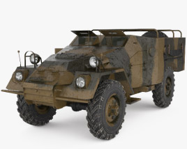 БТР-40 3D модель