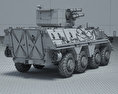 BTR-4 Modelo 3d