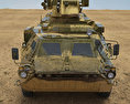 BTR-4 Modelo 3d vista de frente