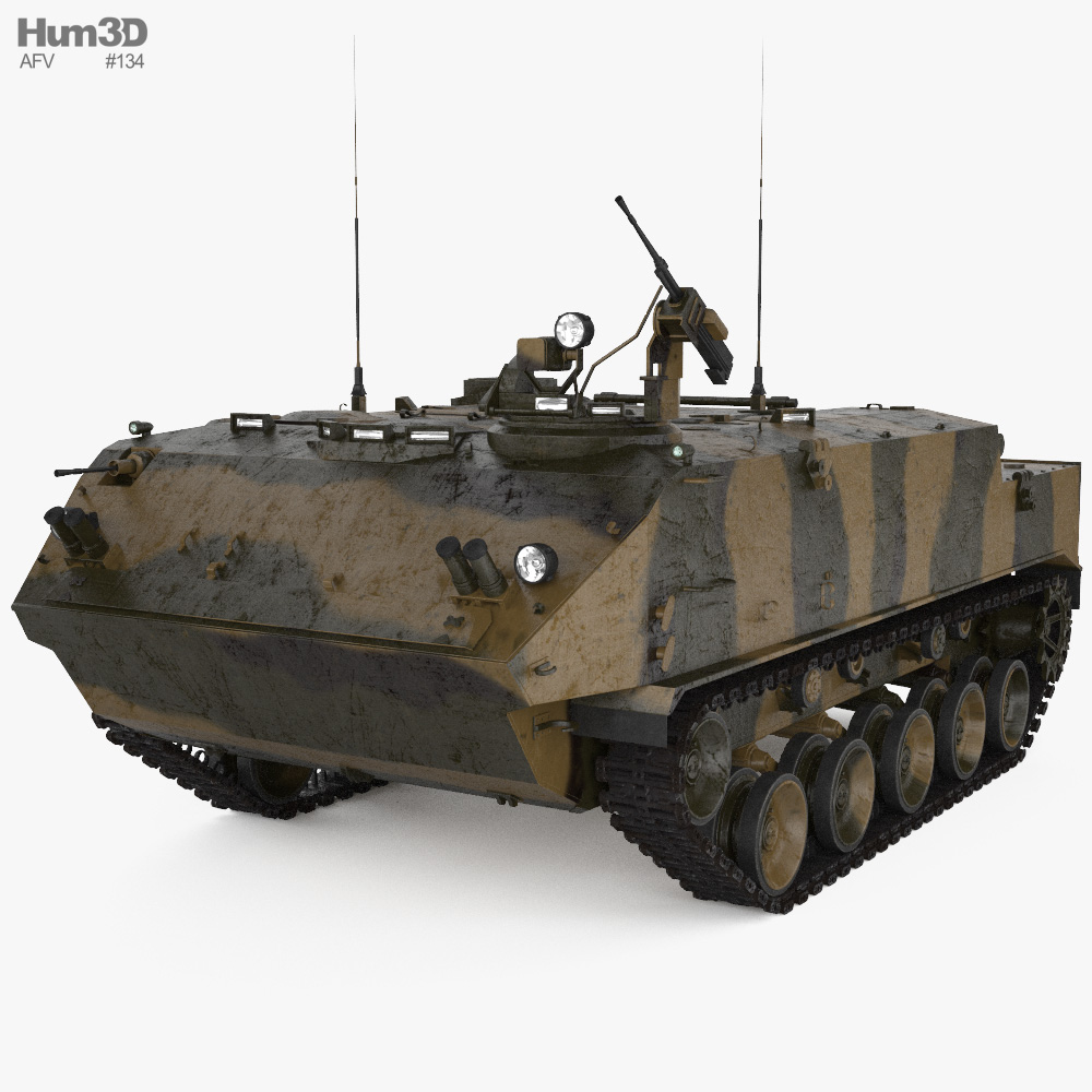 BTR-MD Rakushka 3D model