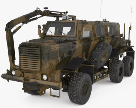 Buffalo Mine Protected Vehicle Modello 3D