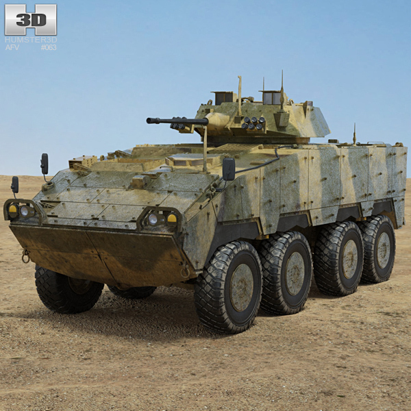 CM-32 Armoured Vehicle 3D model - Military on Hum3D