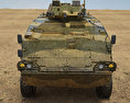 CM-32 Armoured Vehicle Modèle 3d vue frontale