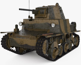 Carro Armato L6/40 3D model