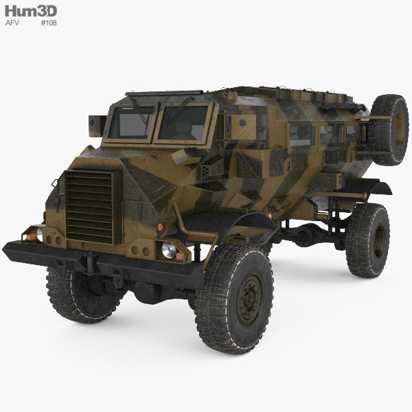 Casspir MRAPV 3D model