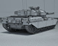 酋長式戰車 3D模型
