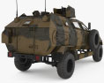 Didgori-2 Special Operations Vehicle 3D-Modell Rückansicht