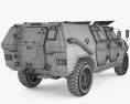Dongfeng CSK-131 Mengshi 3D-Modell