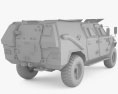 Dongfeng CSK-131 Mengshi 3D-Modell