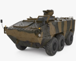 Doosan Infracore Black Fox 3D model