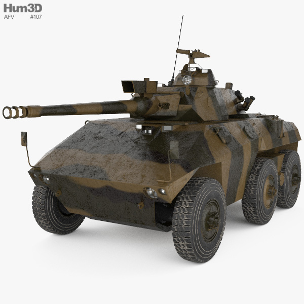 EE-9 Cascavel 3D model
