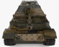 Elefant Tank Destroyer 3d model front view