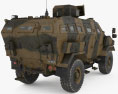 First Win Infantry Mobility Vehicle 3D-Modell Rückansicht