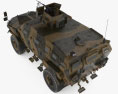 First Win Infantry Mobility Vehicle Modello 3D vista dall'alto