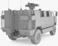 Golan MRAP Armored Vehicle Modèle 3d