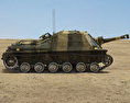 Infanterikanonvagn 103 3D модель side view
