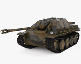 Jagdpanther Tank Destroyer 3D model