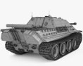 Jagdpanther Cazacarros Modelo 3D