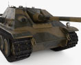 Jagdpanther Tank Destroyer 3d model
