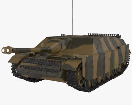 Jagdpanzer IV Tank Destroyer 3D model