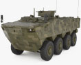 K808 Armored Personnel Carrier Modelo 3d