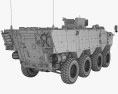K808 Armored Personnel Carrier Modelo 3d