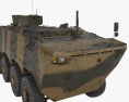 K808 Armored Personnel Carrier 3D-Modell