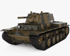 KV-1 Modelo 3D