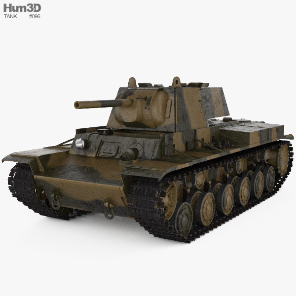 KV-1 3D model