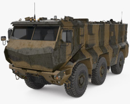 KamAZ-63968 Typhoon 3D модель