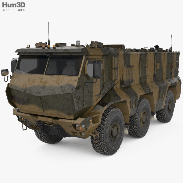 KamAZ-63968 Typhoon 3D model