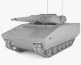 Lynx KF41 3D-Modell clay render