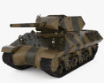 M10 Wolverine Tank Destroyer 3d model