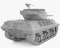 M36 Jackson Винищувач танків 3D модель