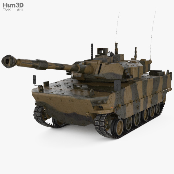 Kaplan MMWT Tank 3D model