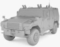 MOWAG Eagle 3D-Modell clay render