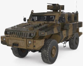 Marauder Armoured Personnel Carrier Modelo 3d