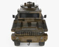 Marauder Armoured Personnel Carrier 3D-Modell Vorderansicht