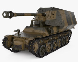 Marder I Cazacarros Modelo 3D