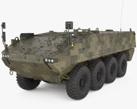 Mowag Piranha V 3D-Modell