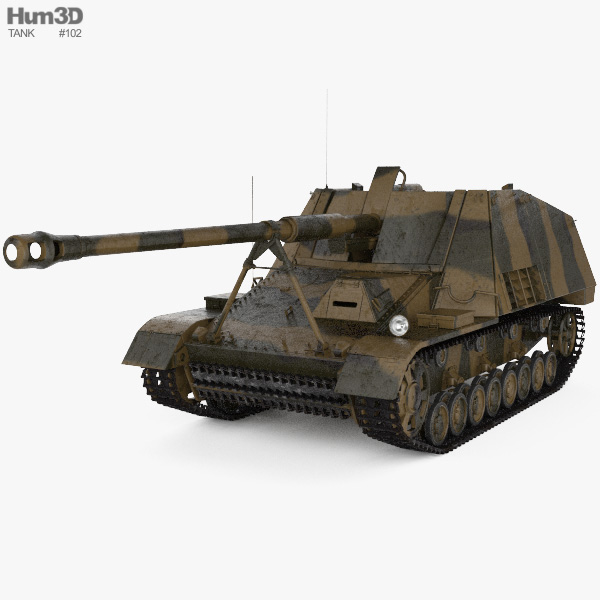 Nashorn 3D модель