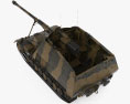 Nashorn 3d model top view