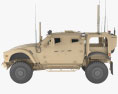 Oshkosh M-ATV 3D模型 侧视图